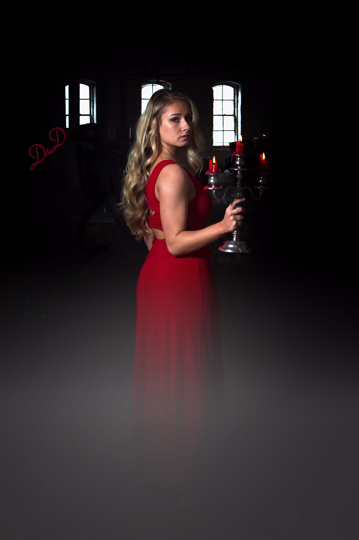 Canon EOS 7D sample photo. Red dress photography