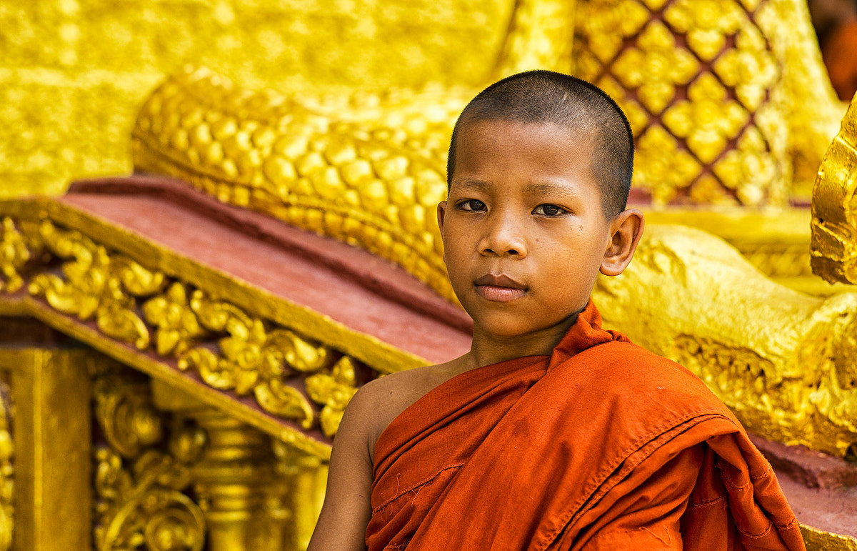 Summicron-M 1:2/90 Leitz sample photo. Trainee monks 3 photography