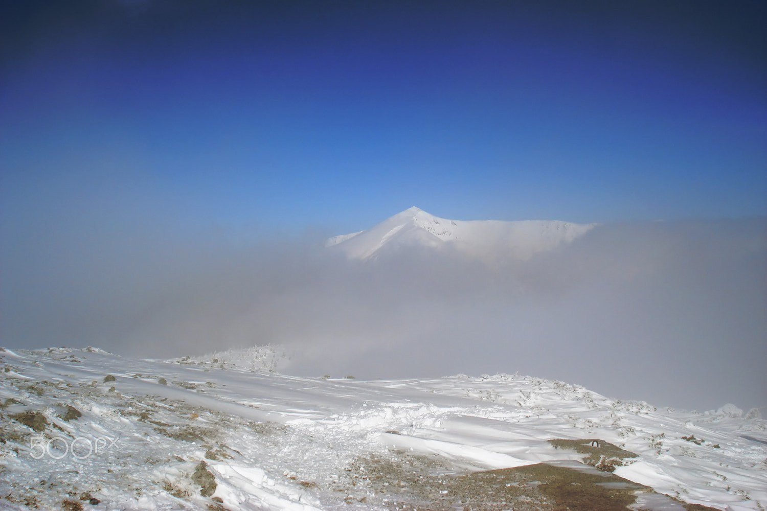 Sony DSC-W30 sample photo. The lonely mountain photography