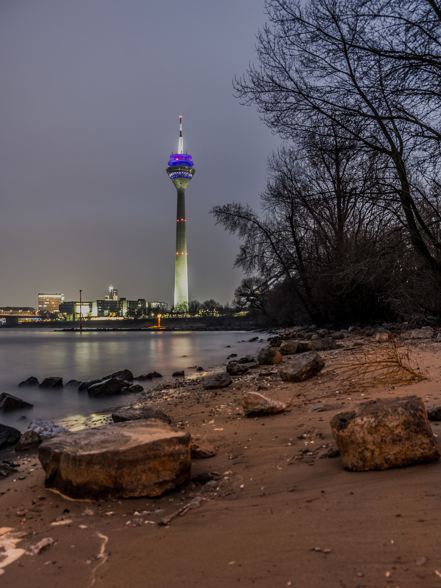 Pentax K-5 II sample photo. Rheinturm photography