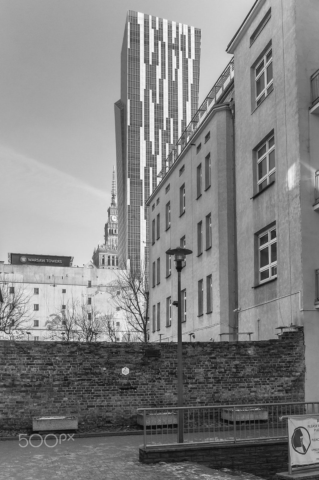 Pentax K-3 sample photo. Remnants of the wall from the jewish ghetto in war photography