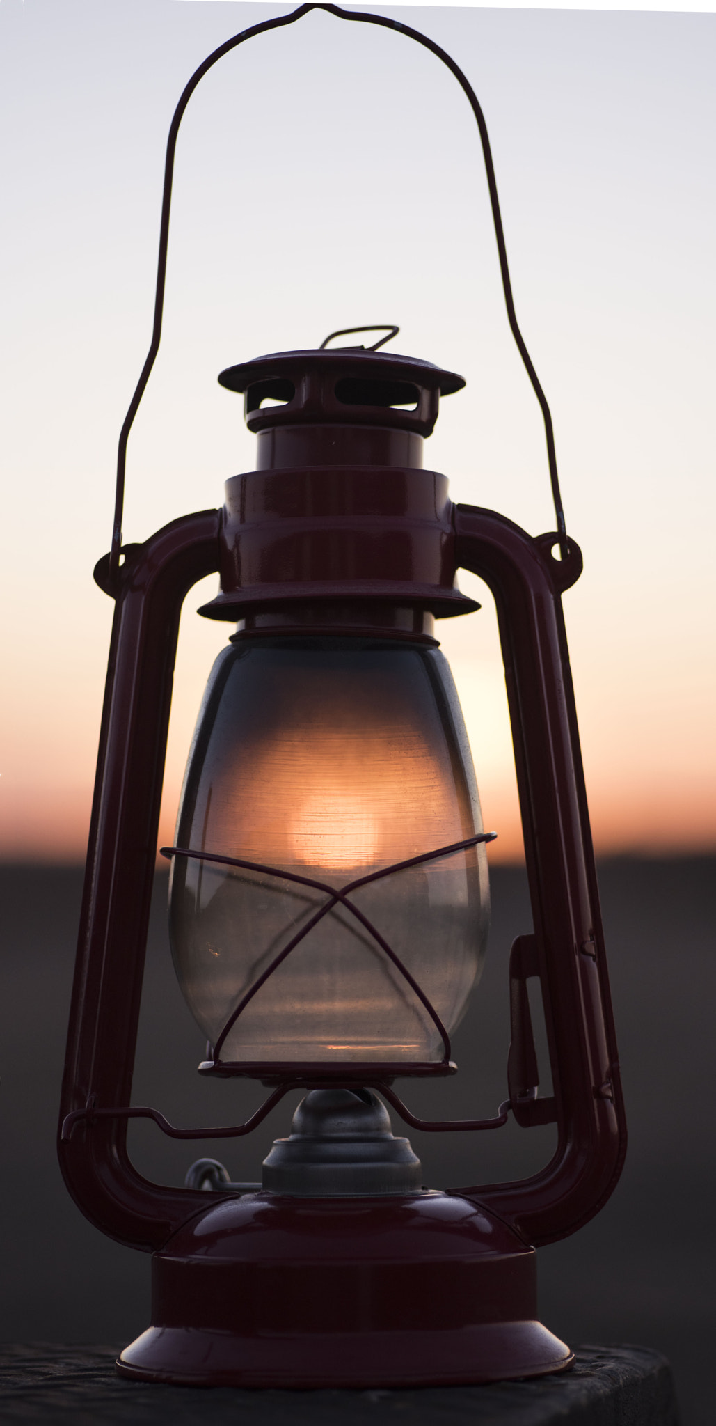 Nikon D810 sample photo. Oil lamp sunset photography