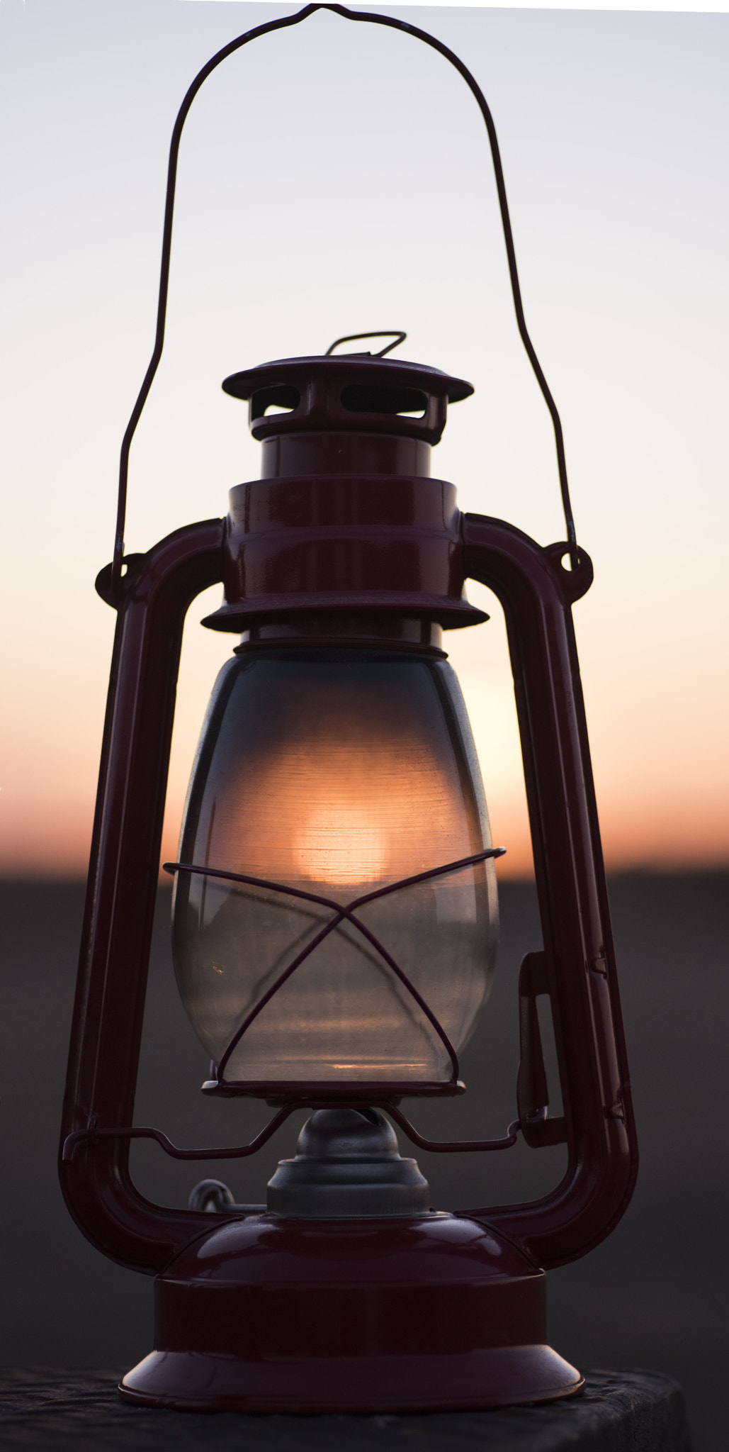 Nikon D810 + Tokina AT-X Pro 100mm F2.8 Macro sample photo. Oil lamp sunset photography