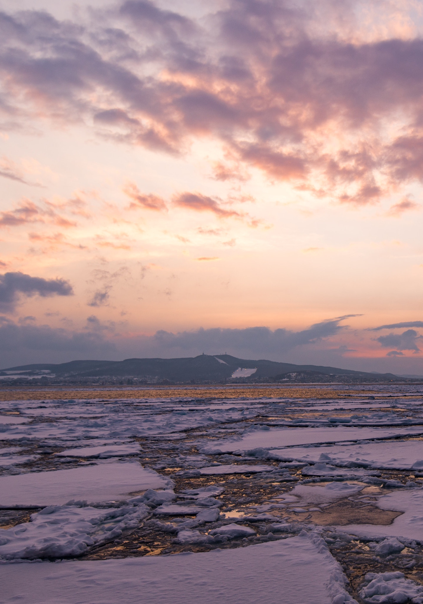 Nikon D610 sample photo. Drift ice reached hokkaido from thousands of miles away photography