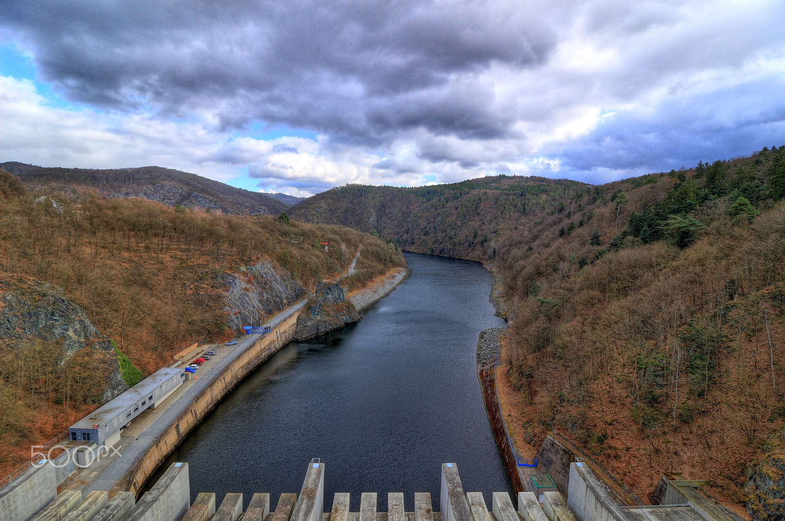 Canon EOS 100D (EOS Rebel SL1 / EOS Kiss X7) sample photo. Dam view photography