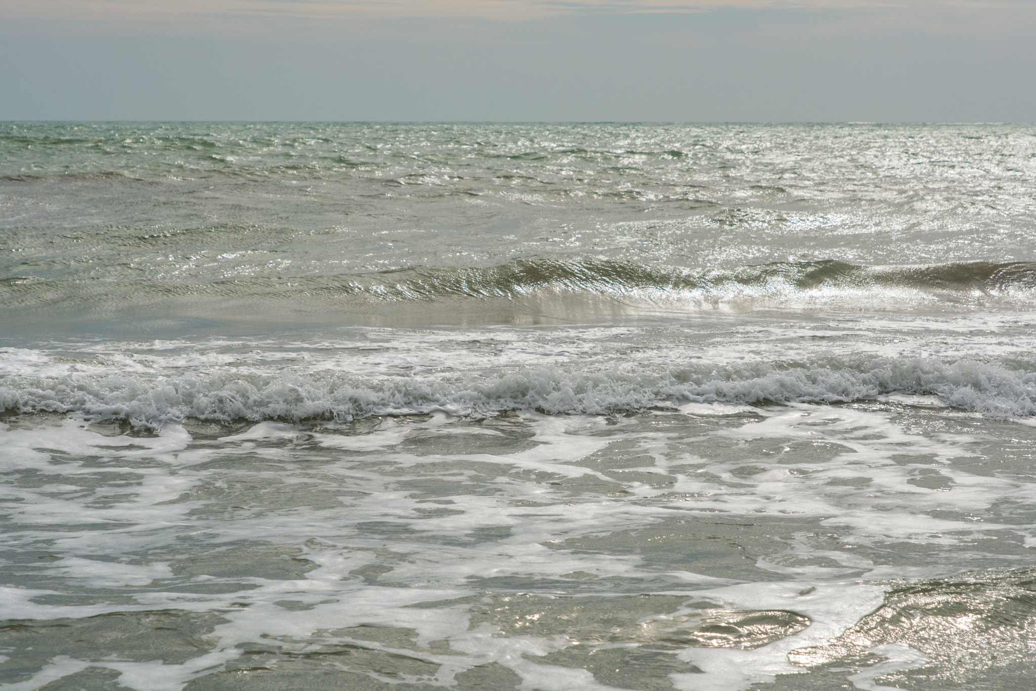 Nikon D5200 + Sigma 24-70mm F2.8 EX DG HSM sample photo. Winter sea photography