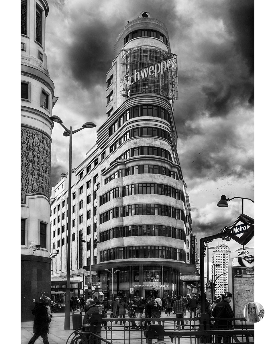 Canon EF-S 17-85mm F4-5.6 IS USM sample photo. Madrid callao photography