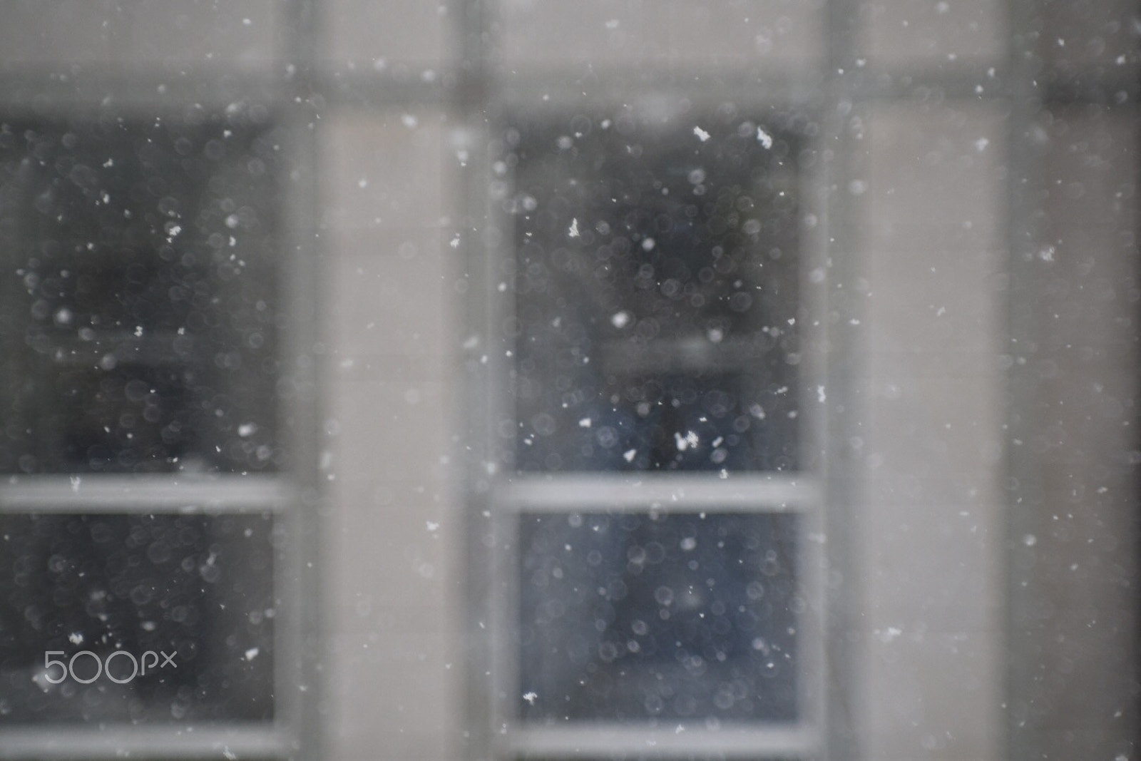 Nikon D750 + AF Nikkor 50mm f/1.8 sample photo. Snowy windows. photography