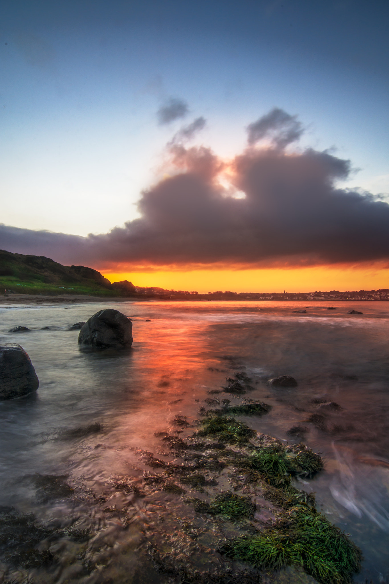 Tokina AT-X Pro 11-16mm F2.8 DX sample photo. Sunset ballycastle, ireland. photography
