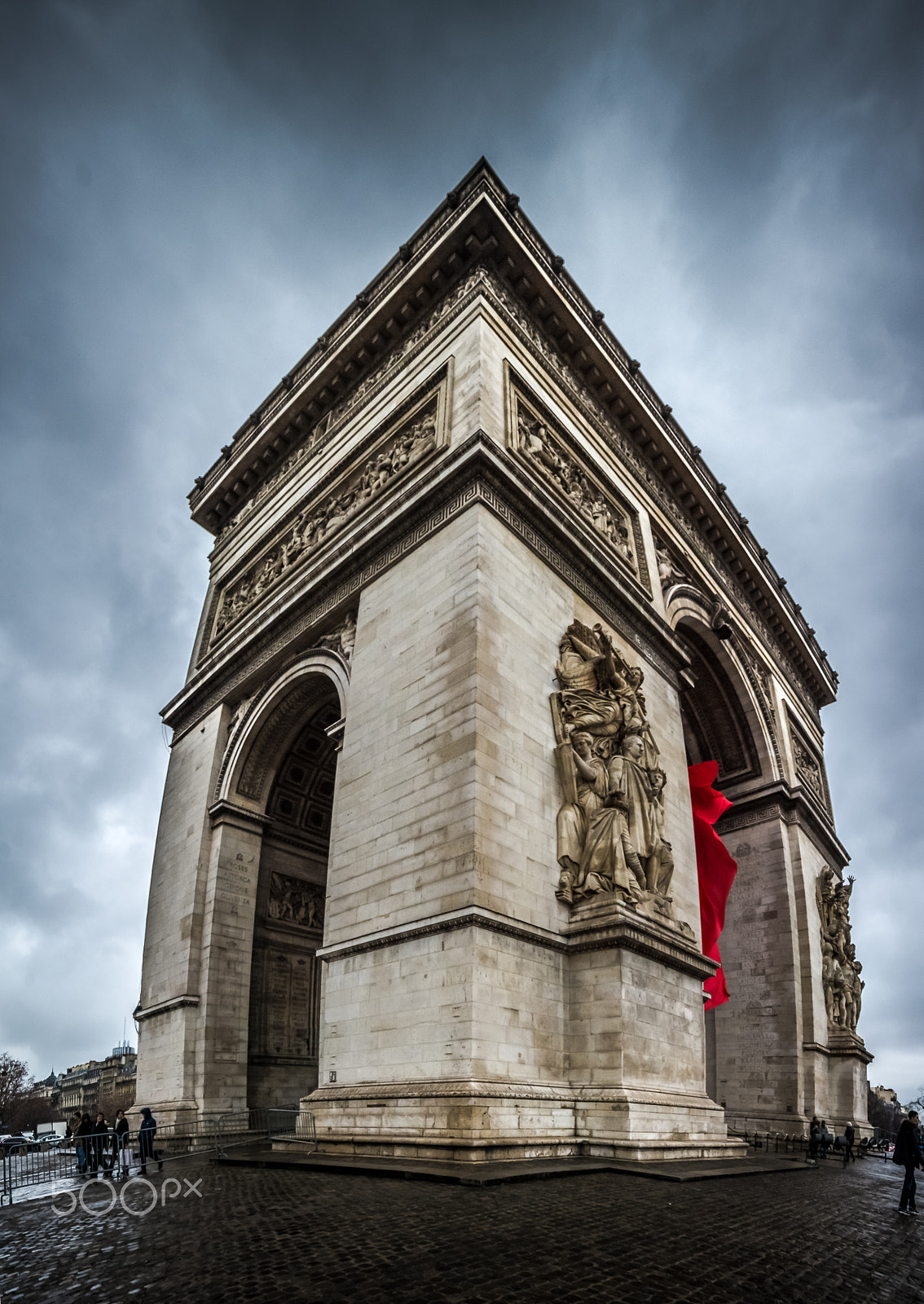 Nikon AF-S Nikkor 14-24mm F2.8G ED sample photo. Arc de triomphe - paris photography