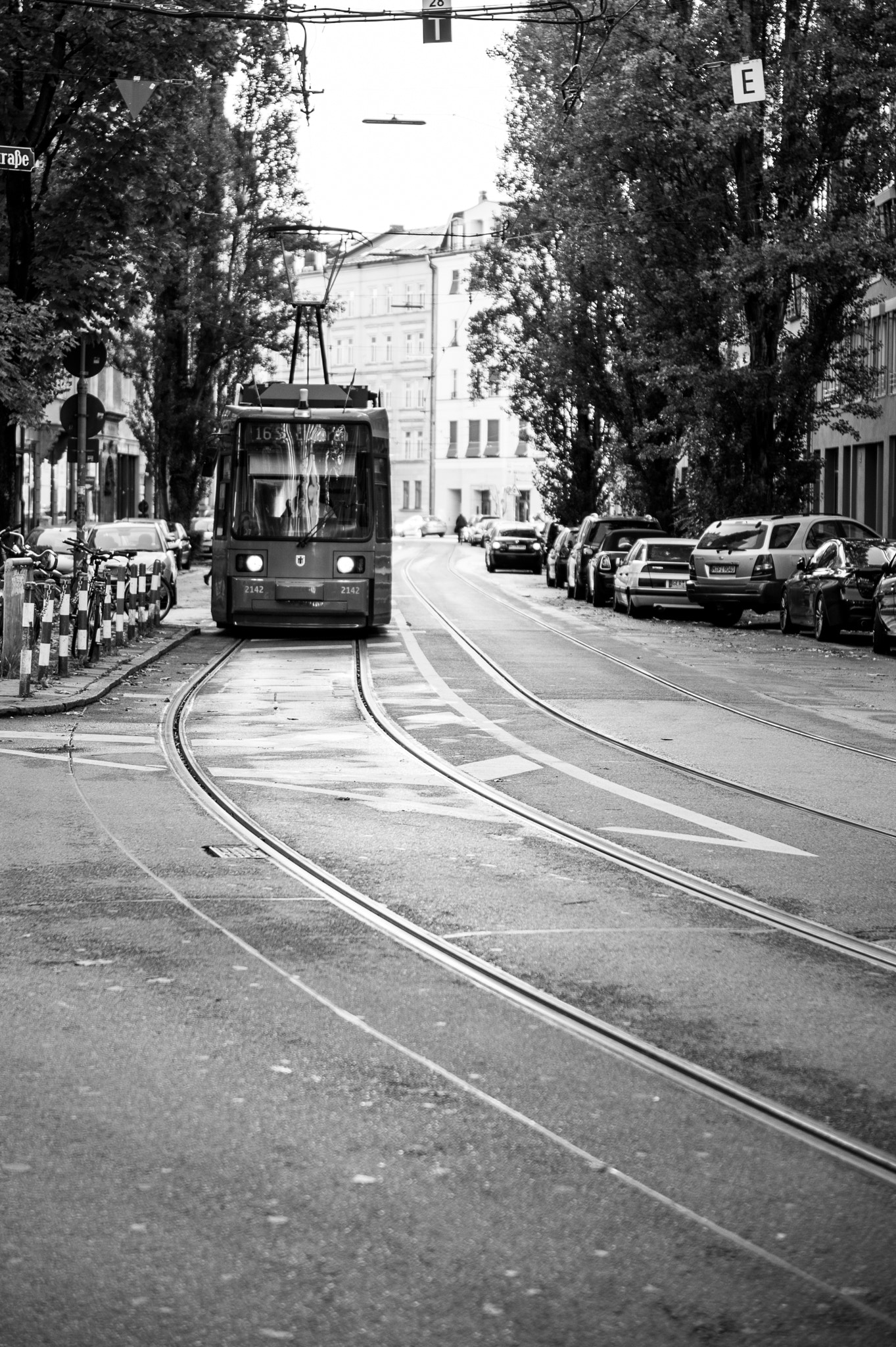 Nikon Df sample photo. Tram photography