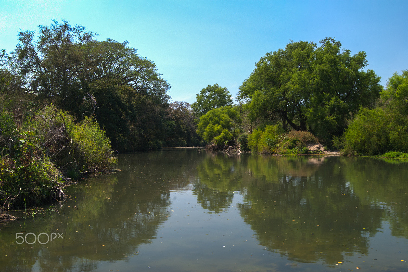 Sony Alpha DSLR-A380 sample photo. The river passing near "santa gertrudis" photography