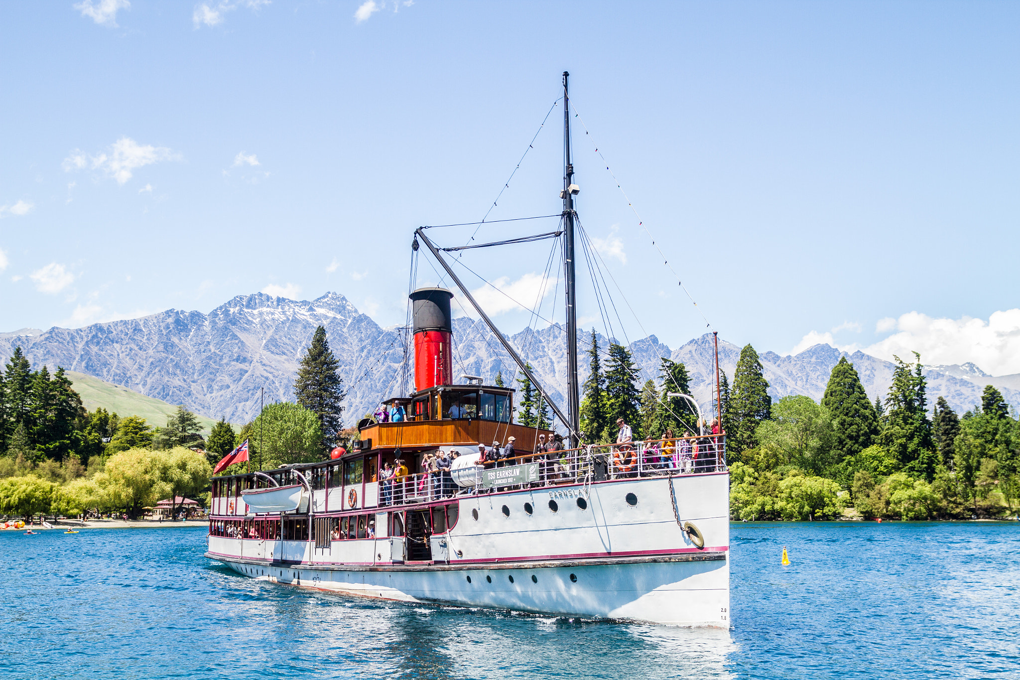 Canon EOS 7D sample photo. Old steamboat of wakatipu photography