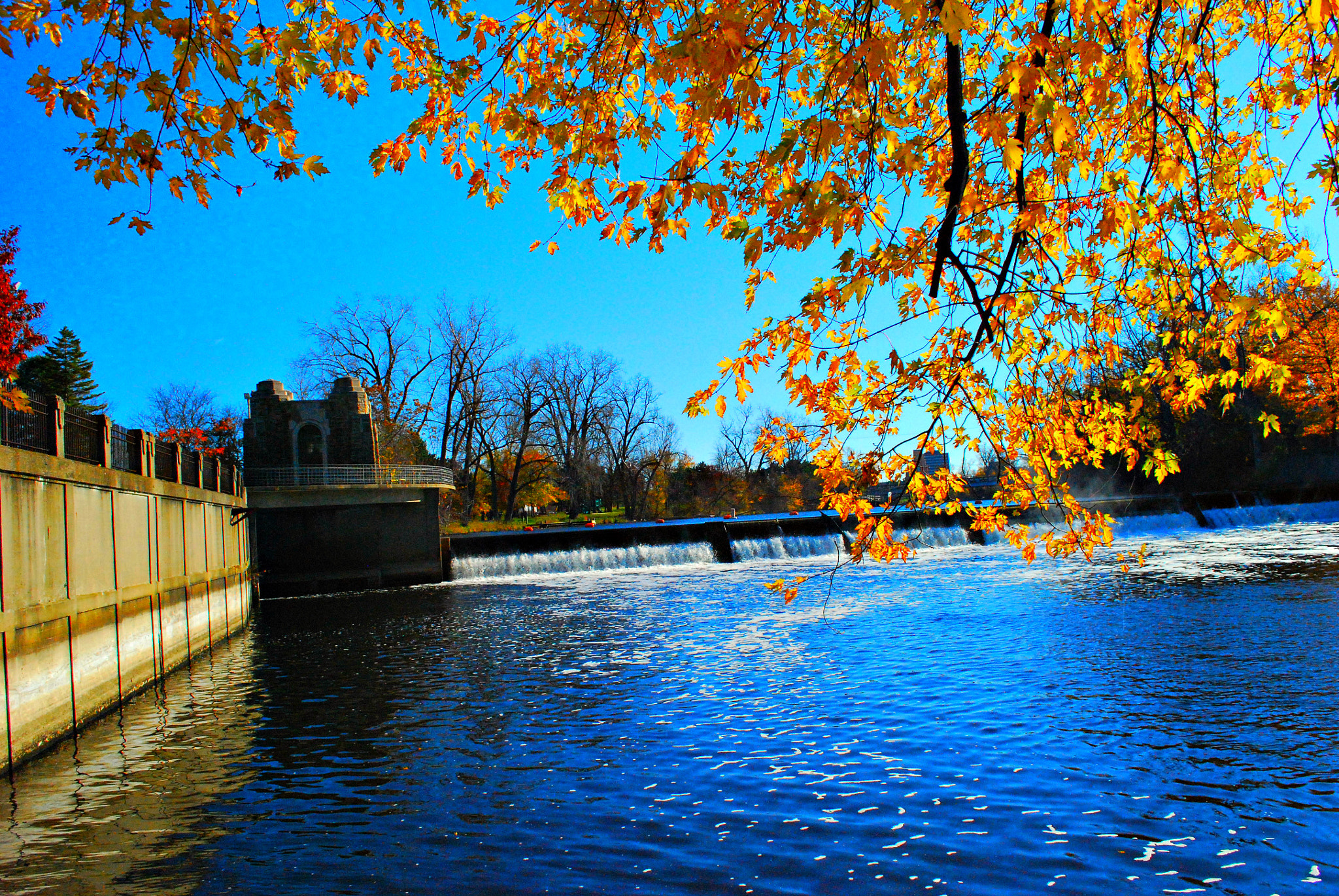 Nikon D80 sample photo. River near old town  photography