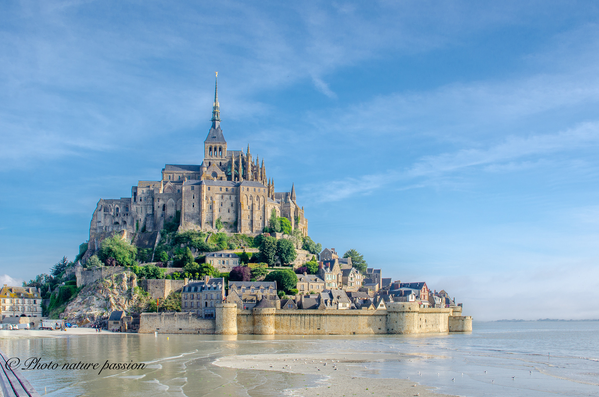 Sigma 24-70mm F2.8 EX DG HSM sample photo. Mont st michel abbey photography