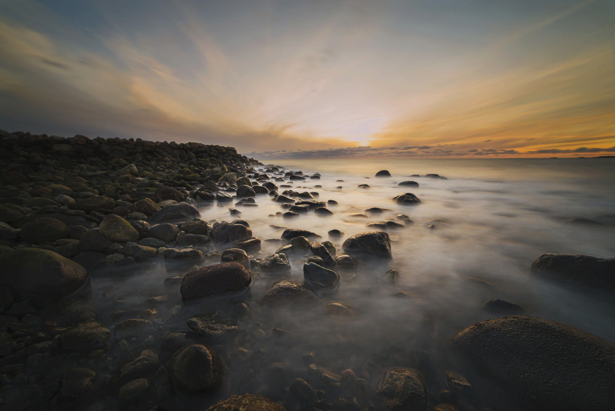 Samyang 14mm F2.8 ED AS IF UMC sample photo. Sele stranda photography