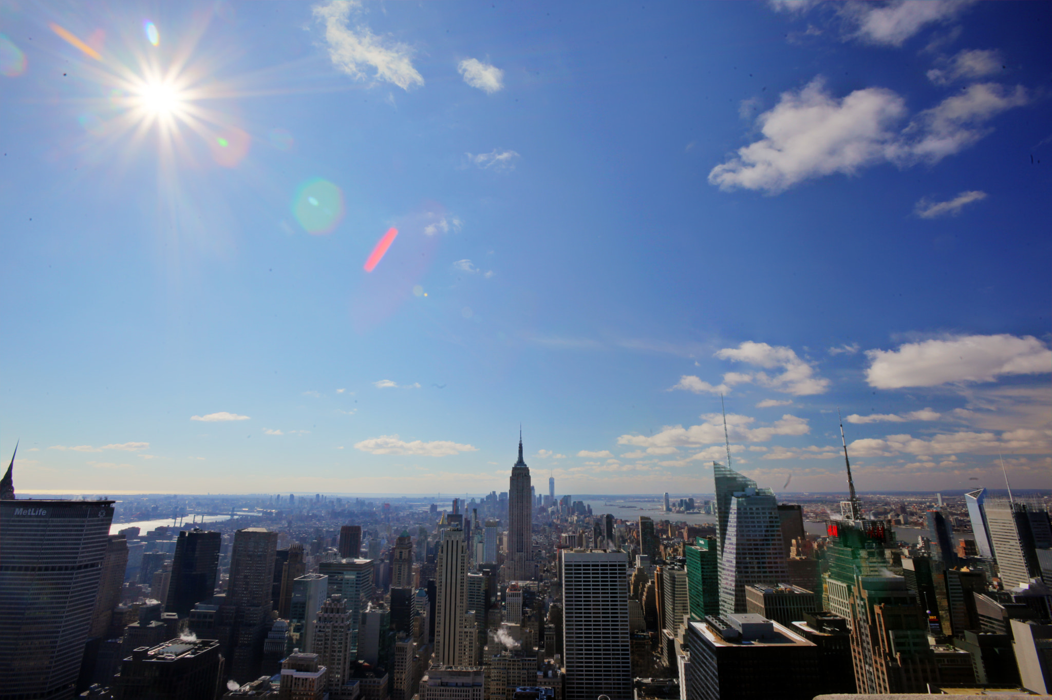 Canon EOS 5D Mark II sample photo. Top of the rock classic photography