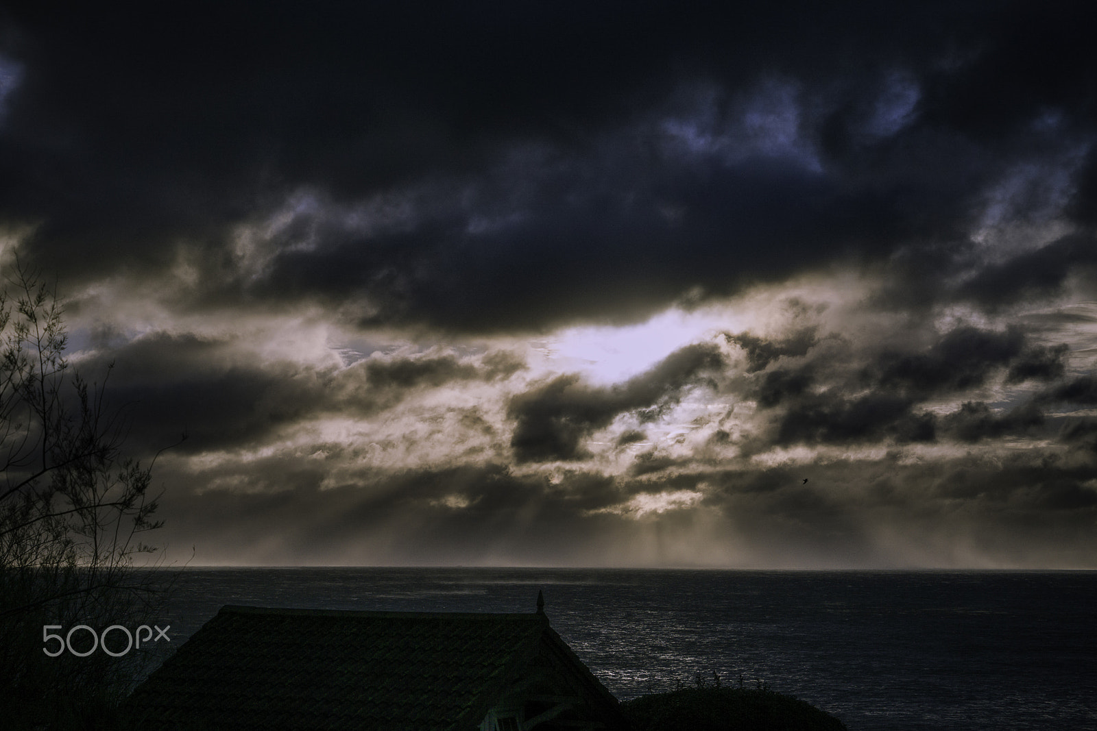 Sony a6000 sample photo. Stormclouds over killiney bay, dublin dublin photography