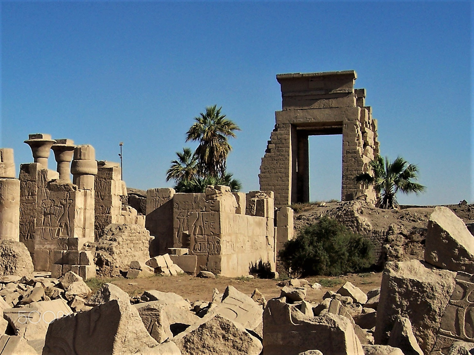Kodak LS753 ZOOM DIGITAL CAMERA sample photo. Karnak temple egypt photography
