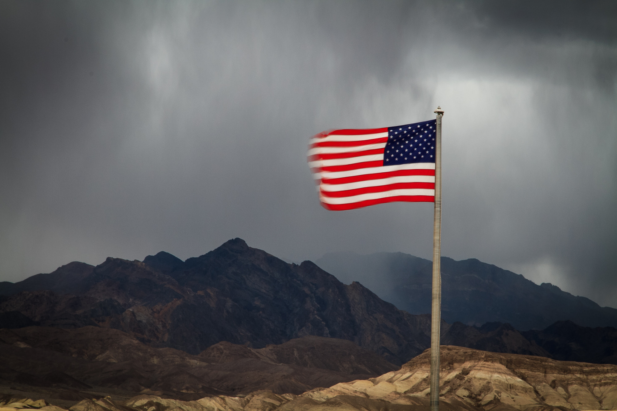 Canon EOS 7D sample photo. Old glory in death valley photography