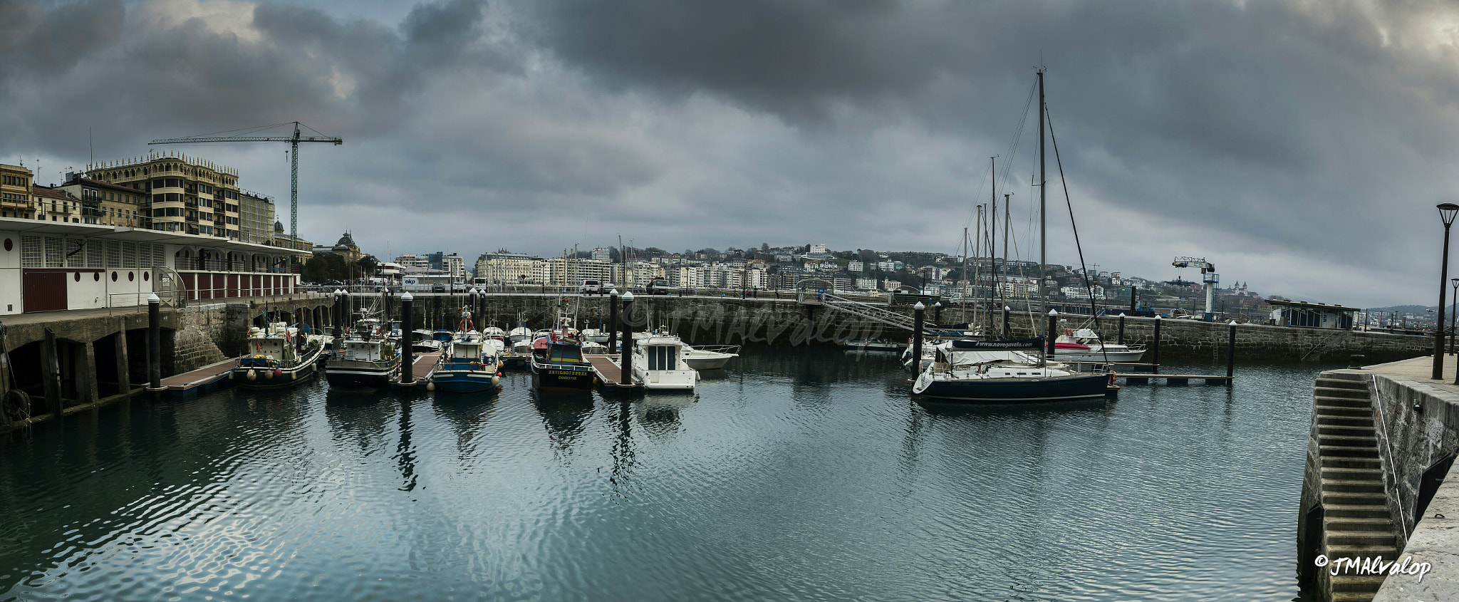 Olympus OM-D E-M5 II sample photo. Puerto de san sebastián  photography