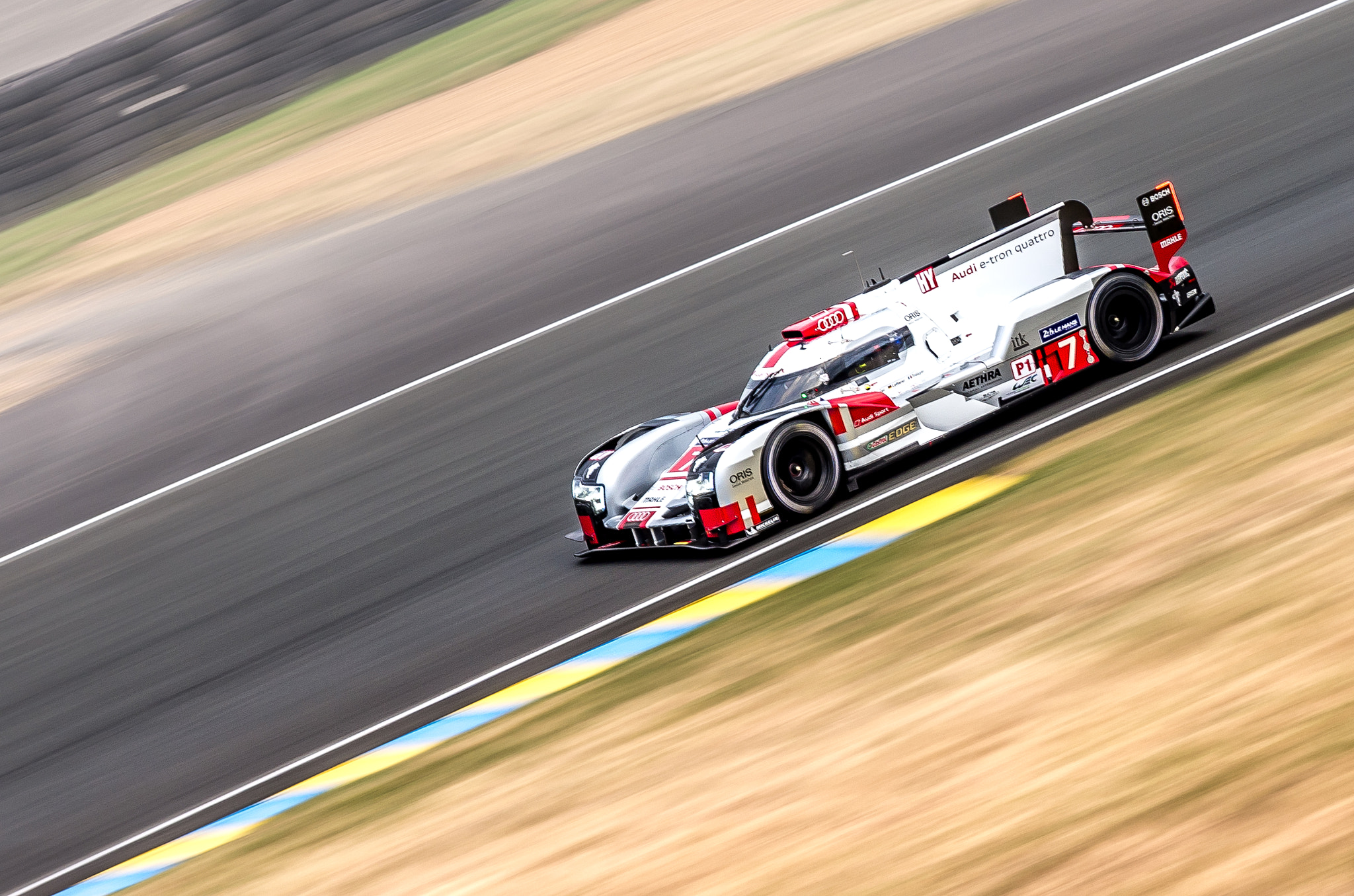 Pentax K-5 sample photo. Audi r18 e-tron quattro #7 - le mans 2015 photography