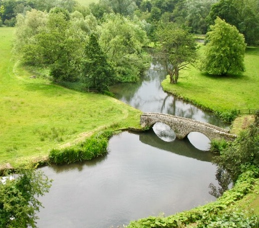 Canon DIGITAL IXUS I sample photo. Stone footbridge - lakes district, england photography