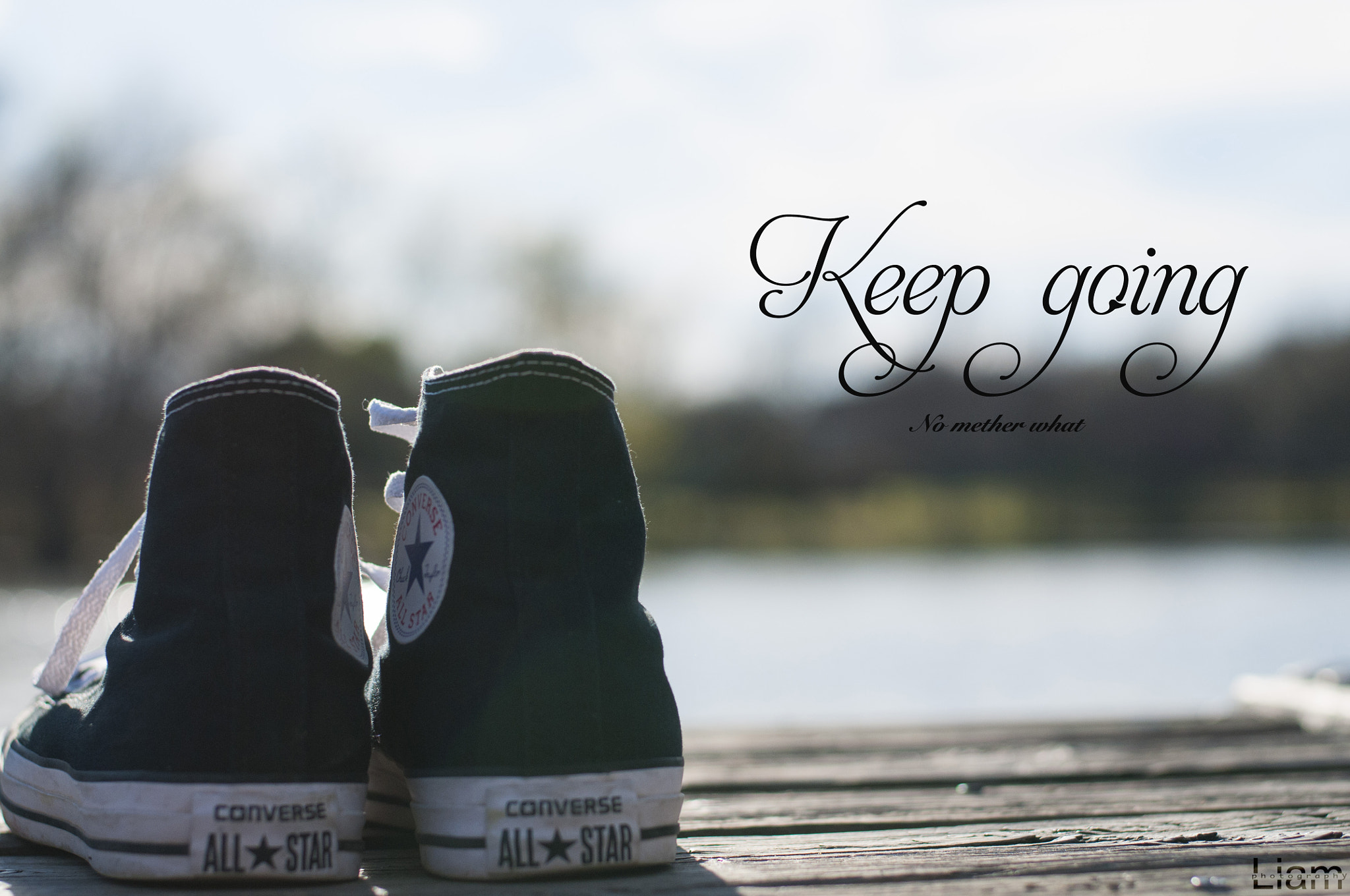Nikon D300 + Nikon AF-S Nikkor 50mm F1.8G sample photo. Keep going no mether what photography
