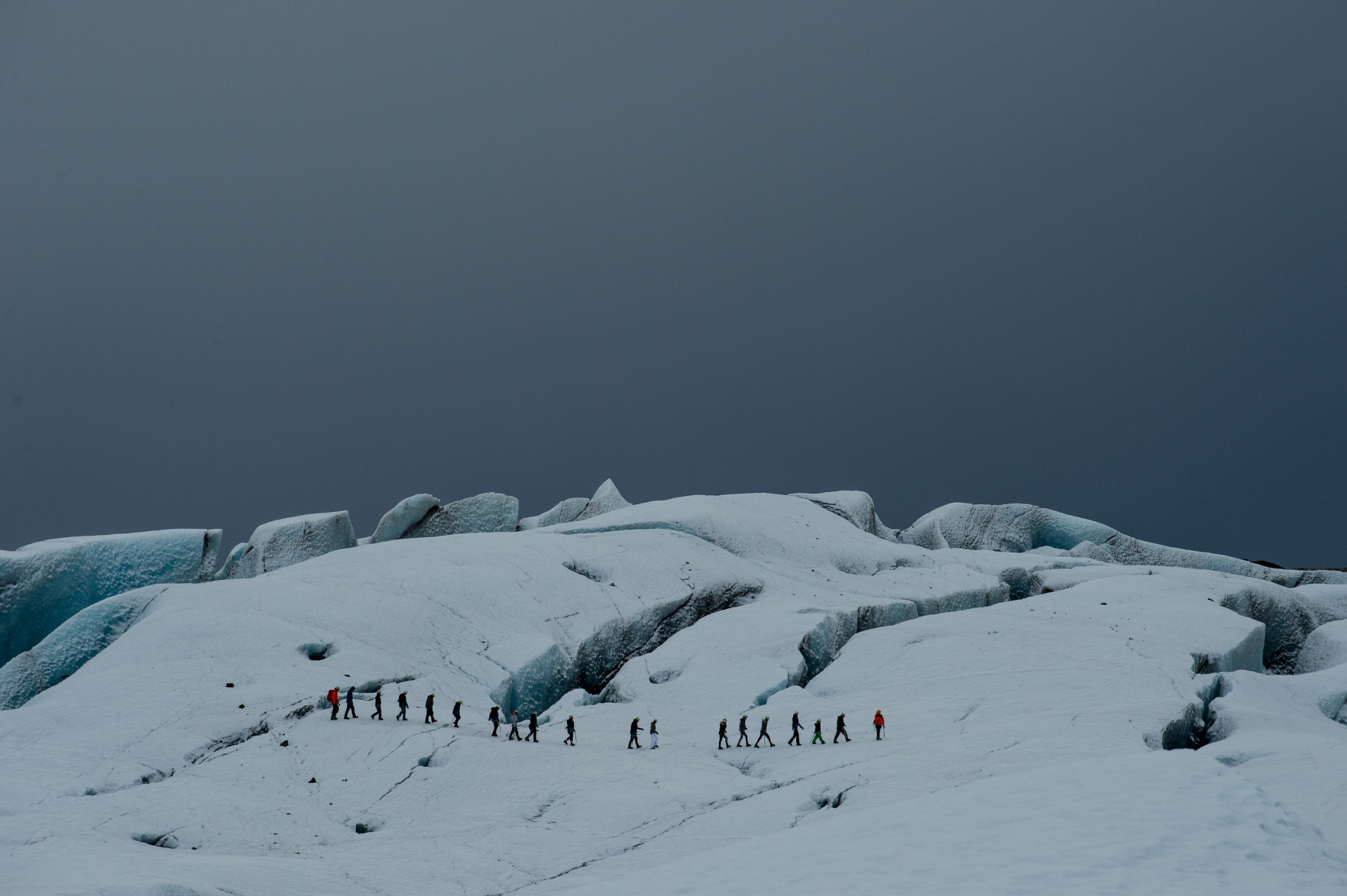 Nikon Df sample photo. Glacier photography
