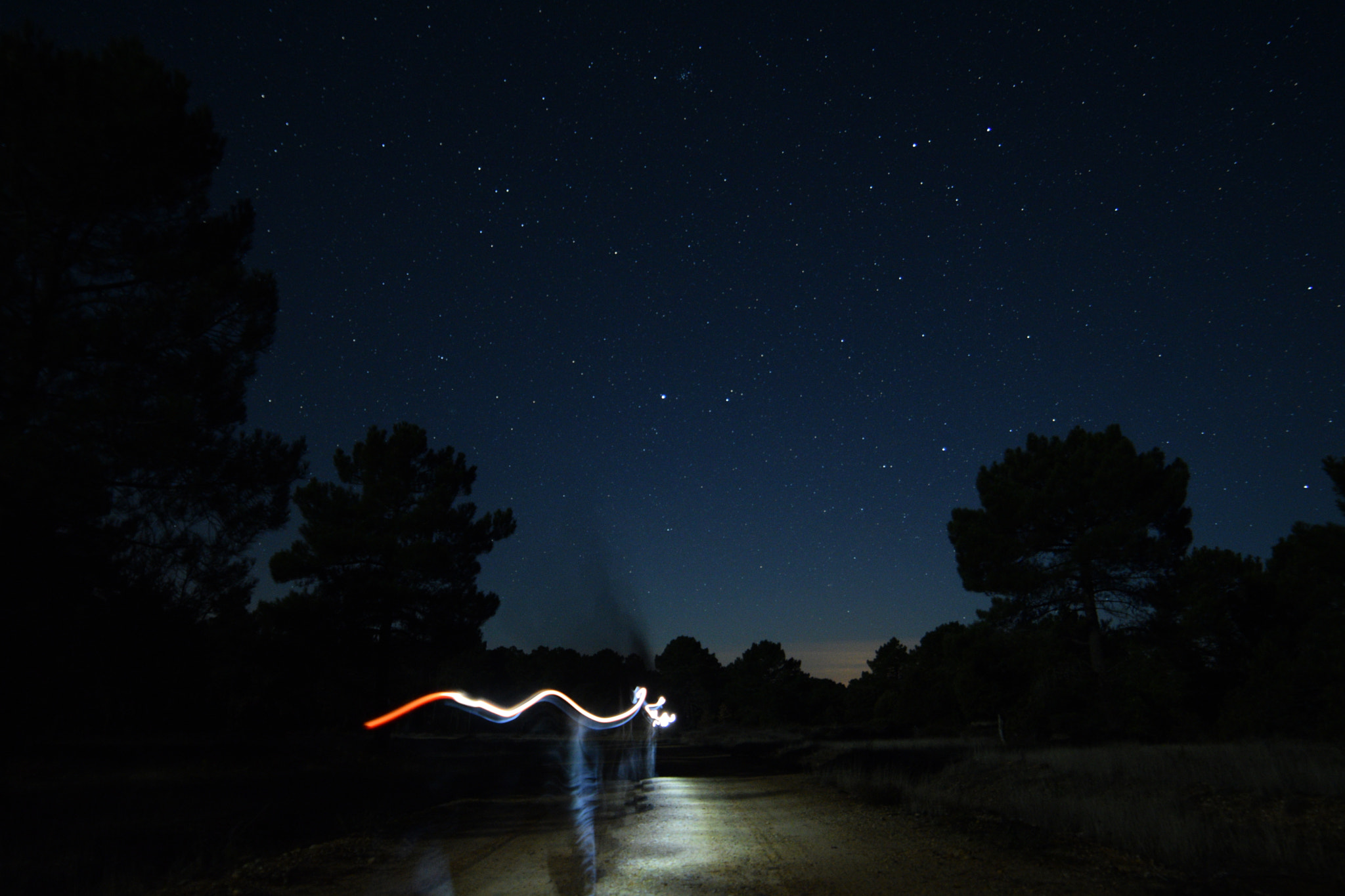 Samyang 14mm F2.8 ED AS IF UMC sample photo. Night walk photography