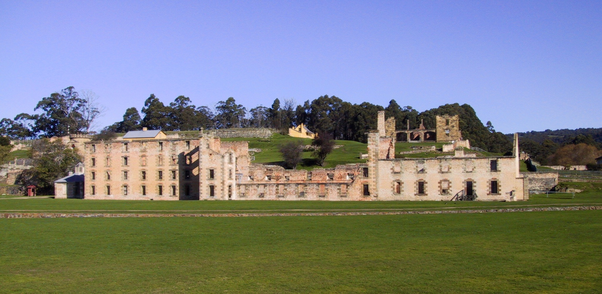 Canon POWERSHOT S20 sample photo. Port arthur prison ruins - tasmania  photography