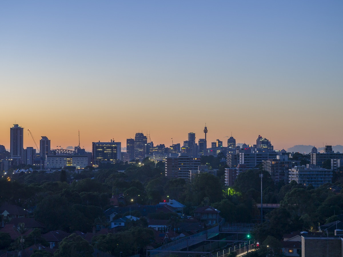 Panasonic Lumix DMC-GX1 sample photo. Sydney morning photography