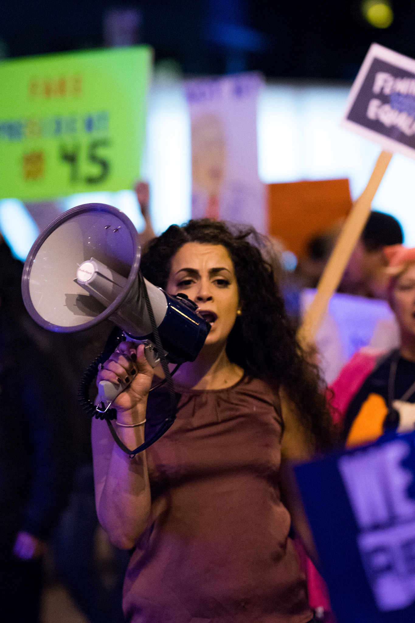 Sony a7 II + Sony FE 85mm F1.4 GM sample photo. Not my presidents day rally photography