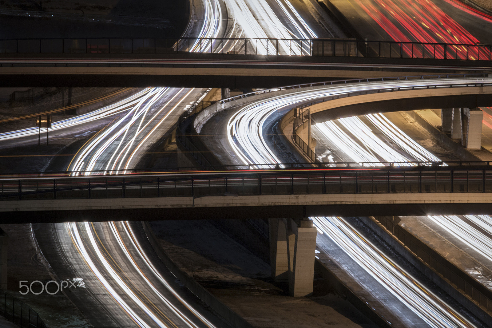 Canon EF 70-200mm F2.8L USM sample photo. "i-235 trails" photography