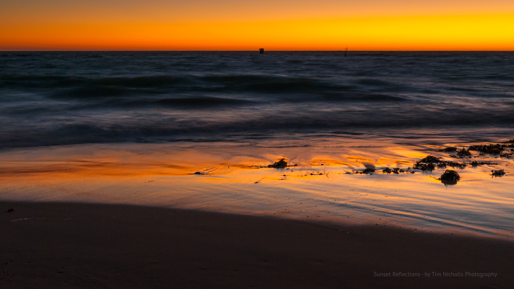 Nikon D60 sample photo. Sunset reflections photography