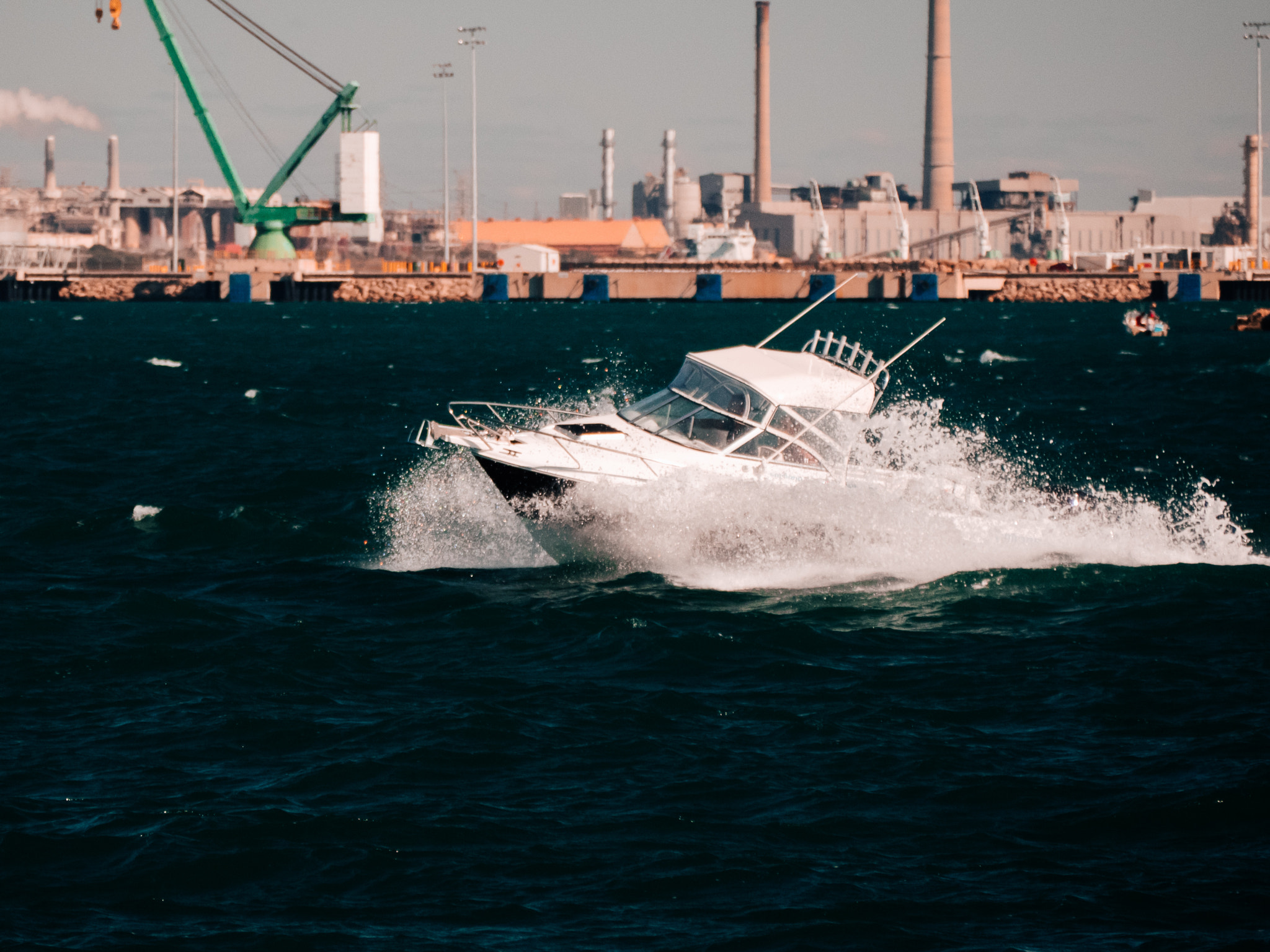 Olympus OM-D E-M1 sample photo. Responsible boating {not} photography
