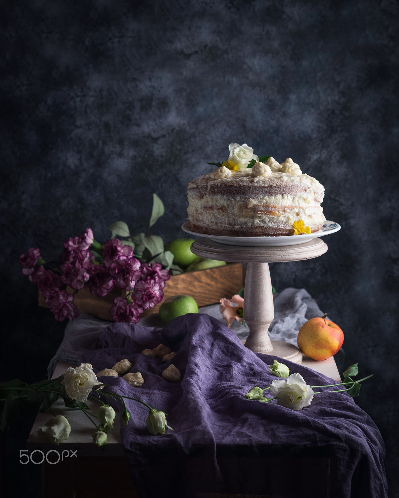 Pentax K-30 + Pentax smc DA 50mm F1.8 sample photo. Homemade cake photography