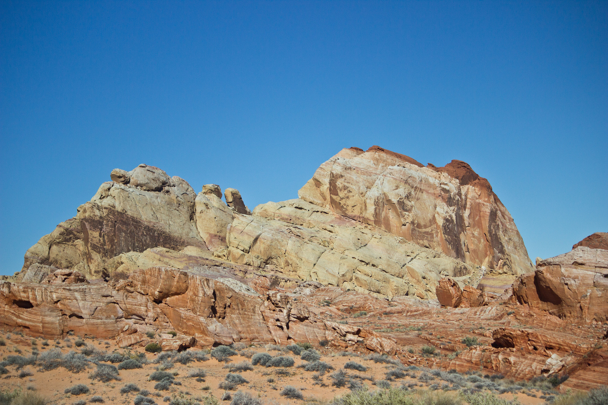 Canon EF-S 55-250mm F4-5.6 IS sample photo. Desert view photography