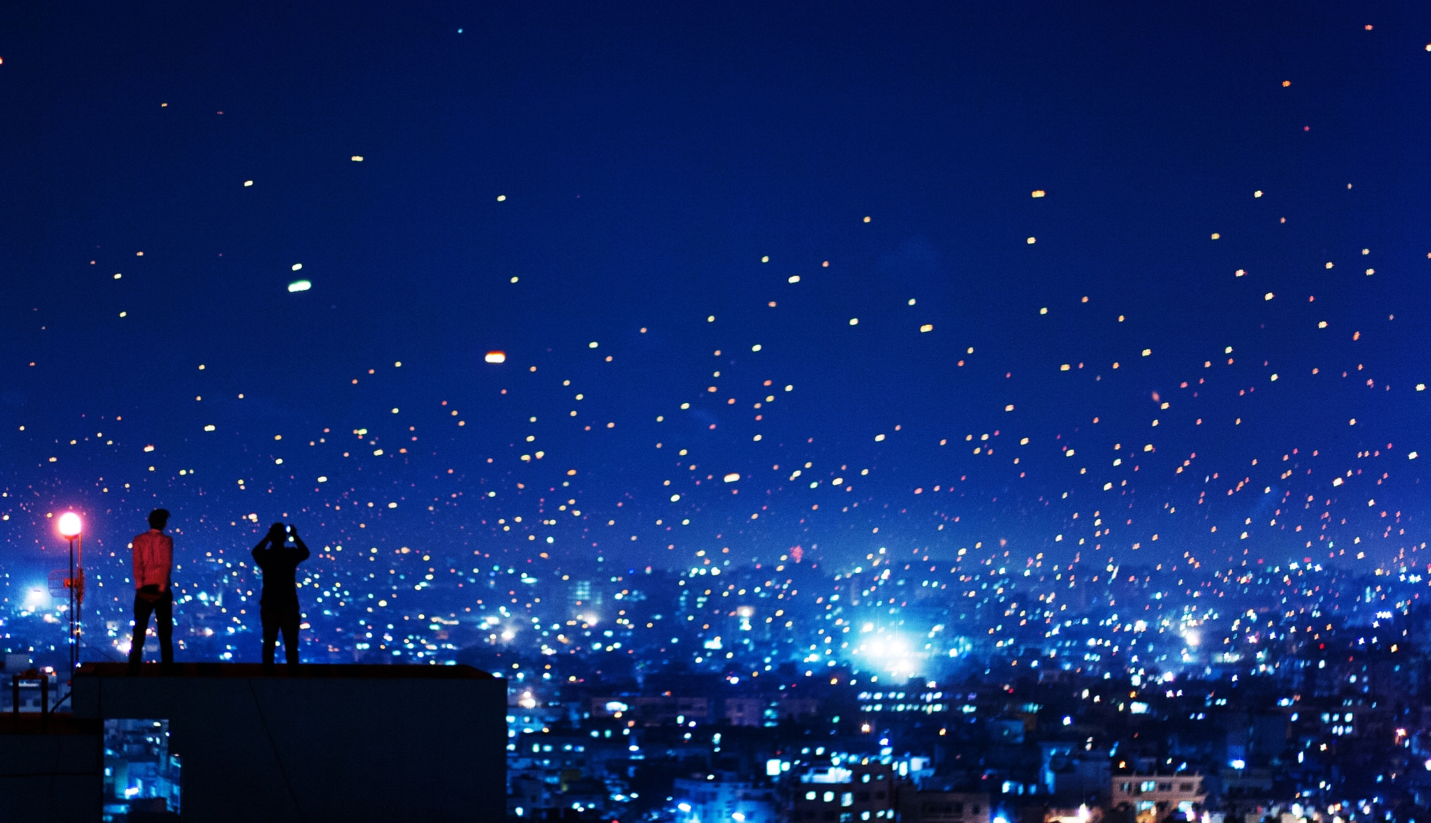 Canon EOS 1000D (EOS Digital Rebel XS / EOS Kiss F) + Canon EF 50mm F1.8 II sample photo. It's raining stars! photography