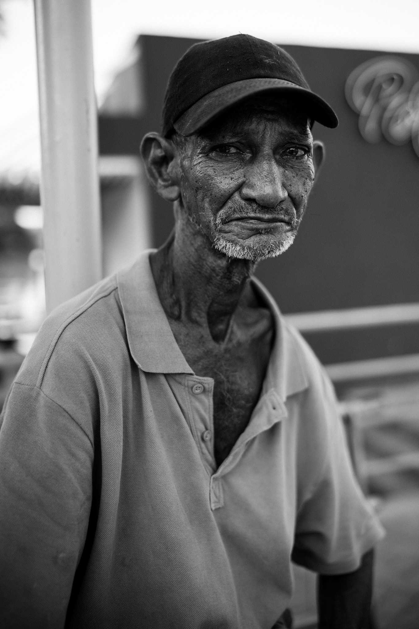 Sony a7 sample photo. Old man photography