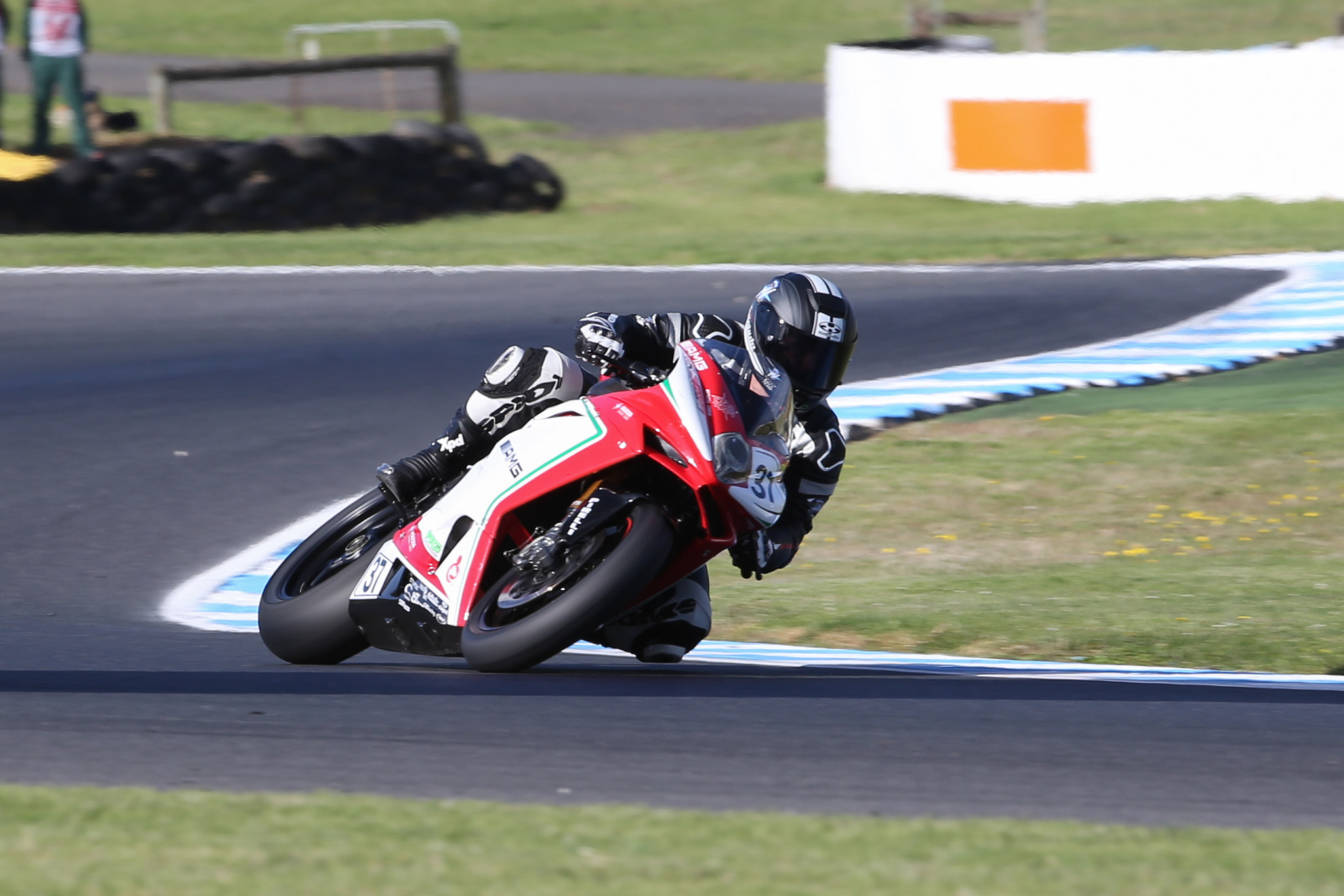 Canon EF 100-400mm F4.5-5.6L IS USM sample photo. Wsbk phillip island 2017 photography