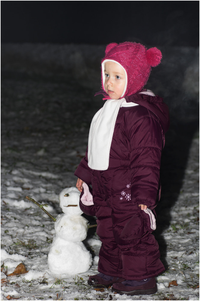 Pentax K-3 sample photo. My little friend the snowman photography