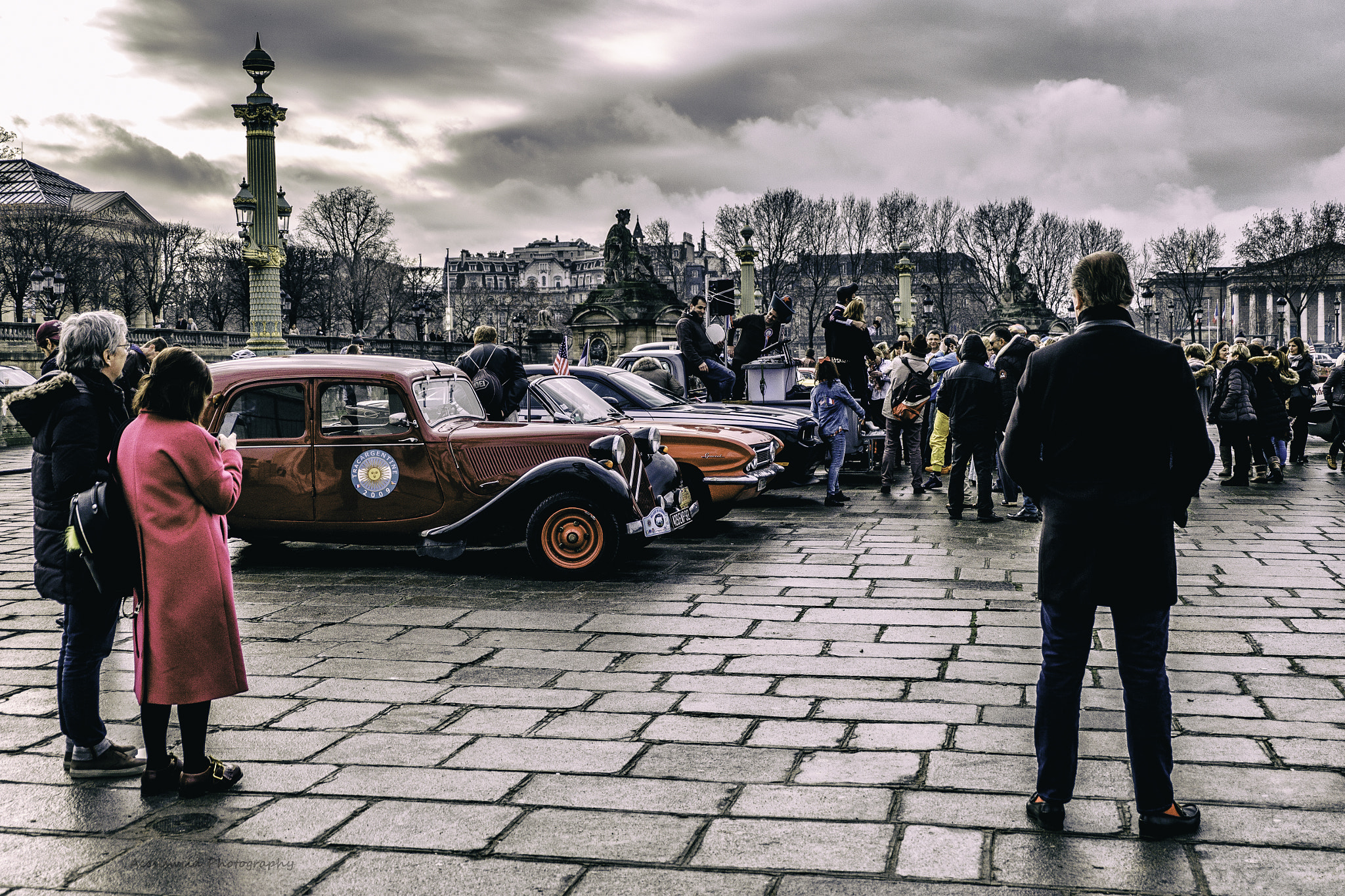 Fujifilm XC 16-50mm F3.5-5.6 OIS sample photo. Sunday morning car rally photography