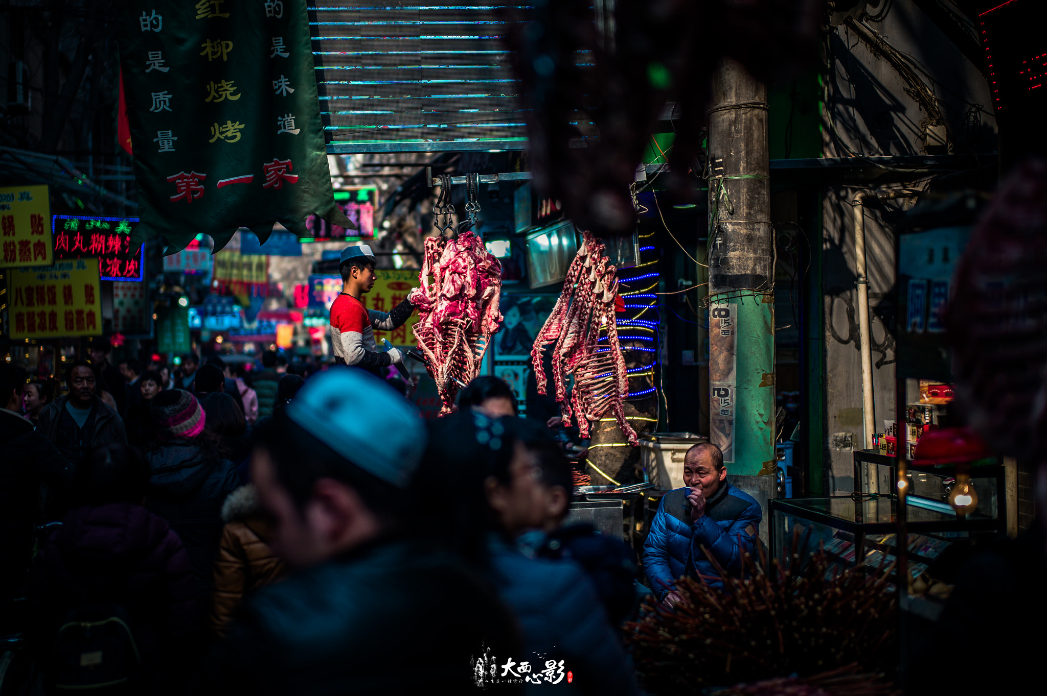 Leica M9 + Leica Summilux-M 50mm F1.4 ASPH sample photo. 中国 西安 回民街 by leica m9 50mm photography