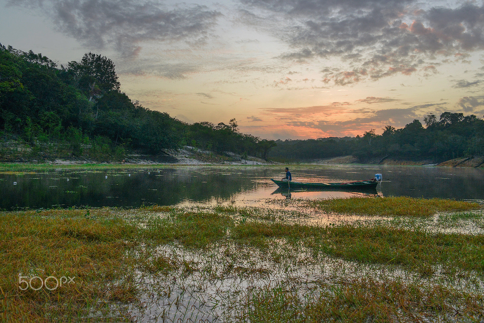 Nikon AF-S Nikkor 24-70mm F2.8E ED VR sample photo. Morning fishing photography