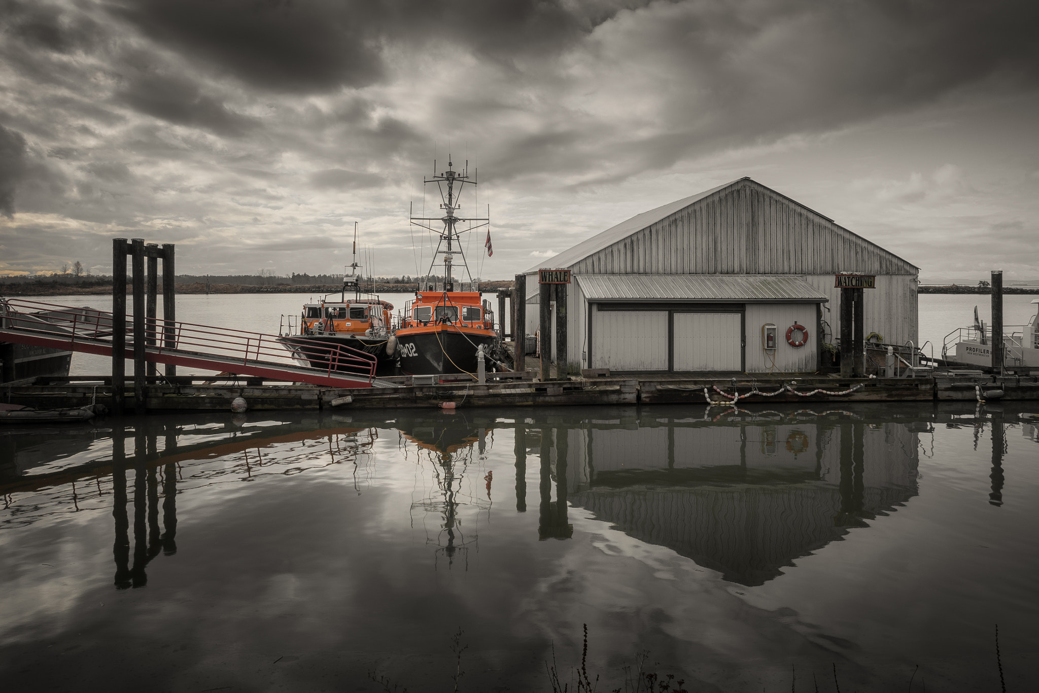 Olympus OM-D E-M5 sample photo. Rescue boats photography