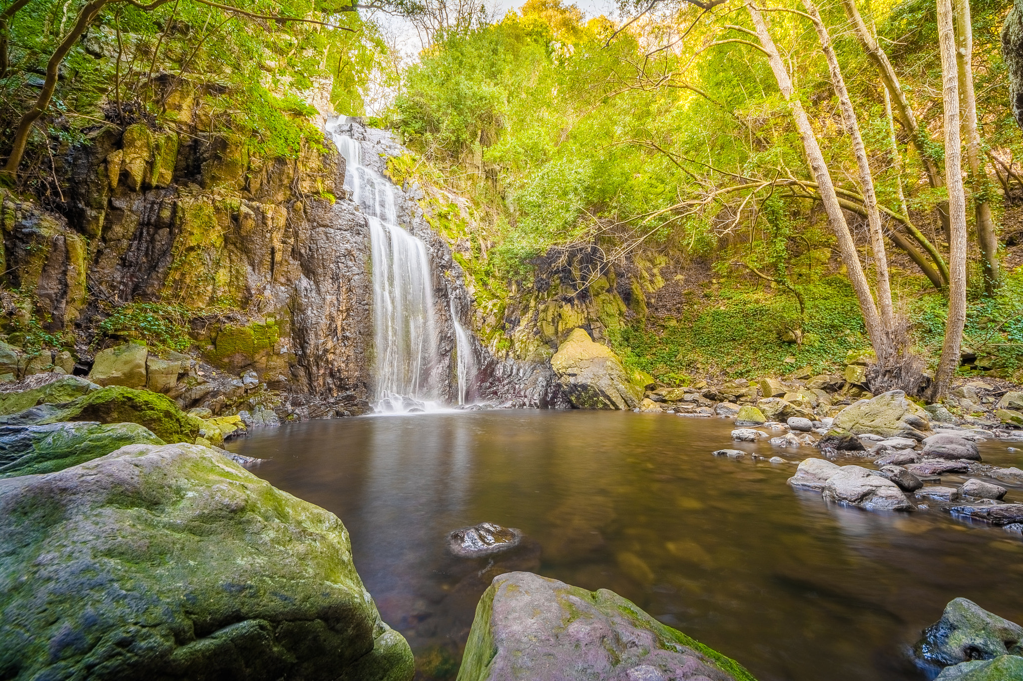 Sigma 8-16mm F4.5-5.6 DC HSM sample photo. Sos molinos waterfall photography