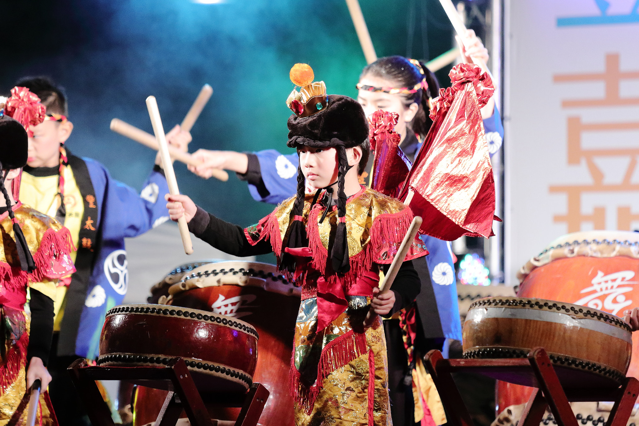 Canon EOS 70D + Canon EF 70-200mm F4L IS USM sample photo. Img_8920m 台中市豐原區豐太鼓 photography