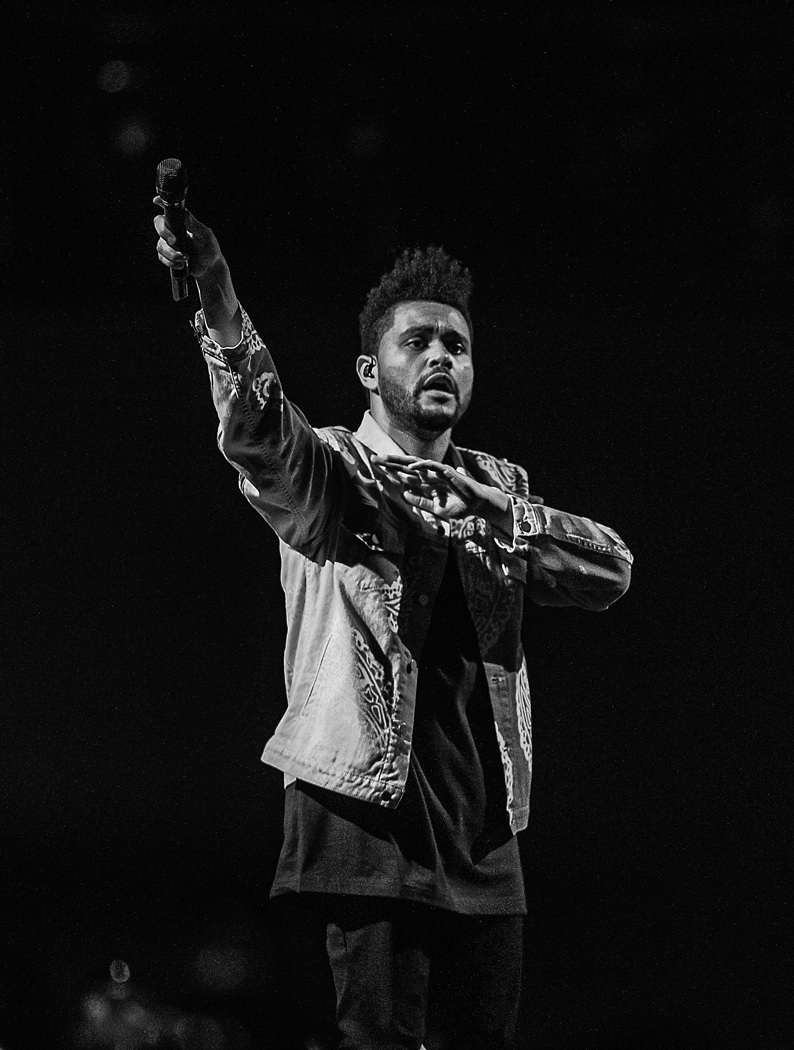 Nikon D4S + Nikon AF-S Nikkor 300mm F2.8G ED-IF VR sample photo. The weeknd photography