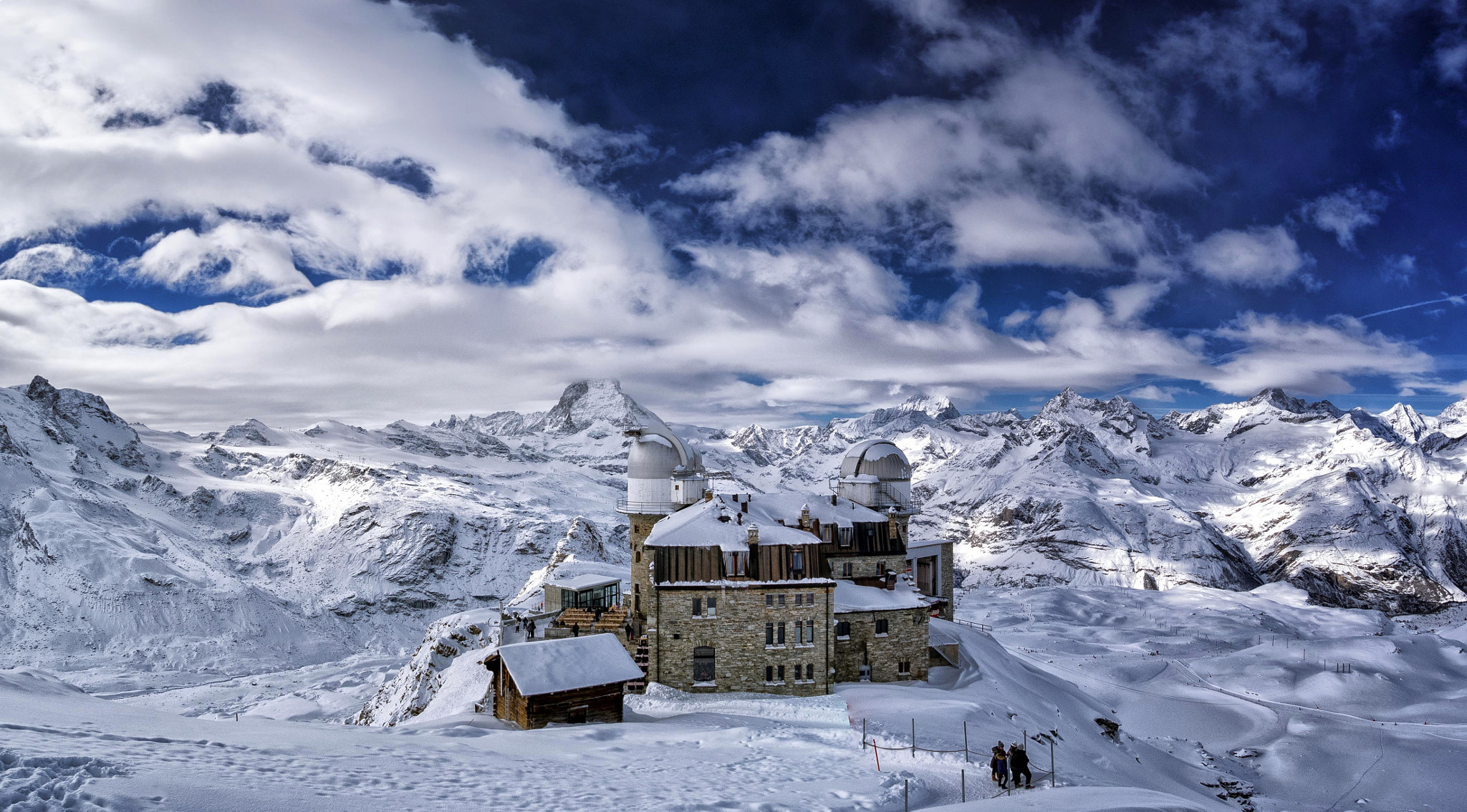 Nikon D5300 + Nikon AF DX Fisheye-Nikkor 10.5mm F2.8G ED sample photo. Gornergrat photography